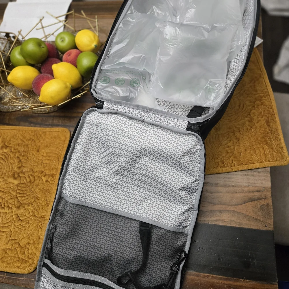 New black unisex knack pack back Pack